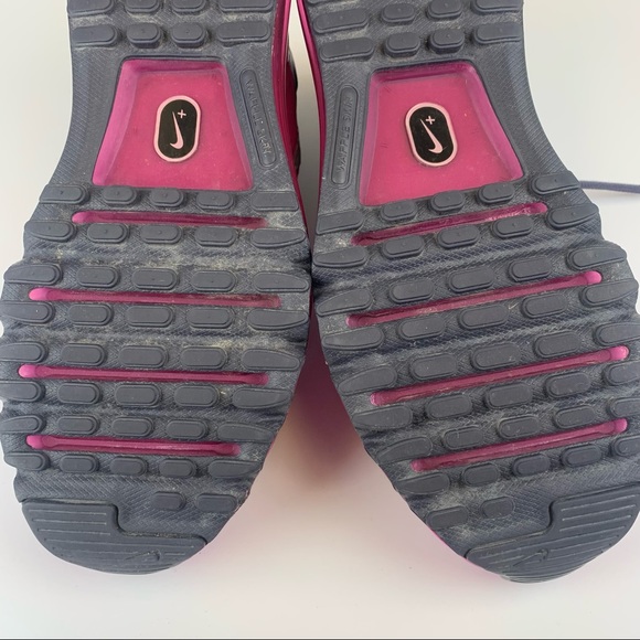 Nike Air Max Women's Running Shoes Size 9 Pink Black 555363-603 - Picture 11 of 12